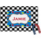 Checkers & Racecars Rectangular Fridge Magnet (Personalized)