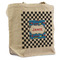 Checkers & Racecars Reusable Cotton Grocery Bag (Personalized)