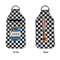 Checkers & Racecars Sanitizer Holder Keychain - Large APPROVAL (Flat)