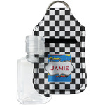 Checkers & Racecars Hand Sanitizer & Keychain Holder (Personalized)