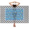 Checkers & Racecars Sheer Sarong