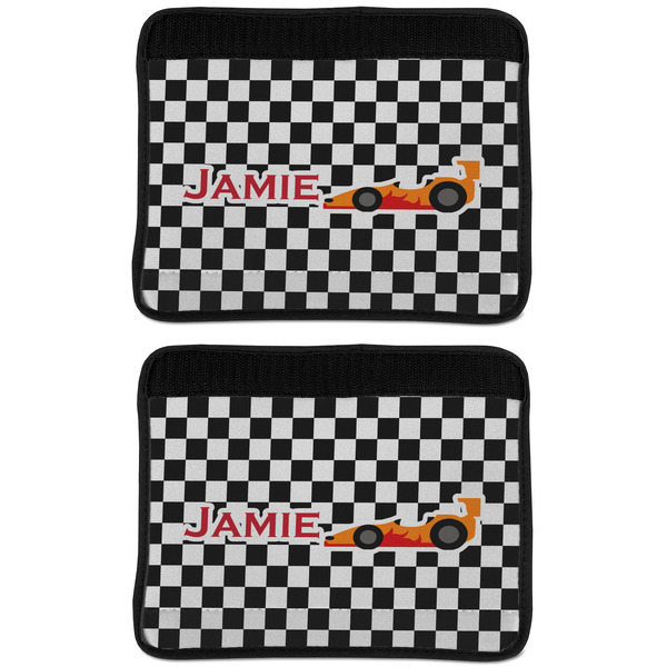 Checkers & Racecars Seat Belt Cover (APPROVAL Update)