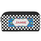 Checkers & Racecars Shoe Bags - FRONT