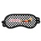 Checkers & Racecars Sleeping Eye Masks - Front View