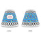 Checkers & Racecars Small Chandelier Lamp - Approval