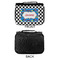Checkers & Racecars Small Travel Bag - APPROVAL