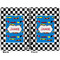 Checkers & Racecars Spiral Journal 7 x 10 - Apvl