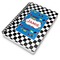 Checkers & Racecars Spiral Journal 7 x 10 - Main