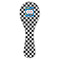 Checkers & Racecars Ceramic Spoon Rest (Personalized)