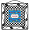 Checkers & Racecars Square Trivet - w/tile
