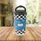 Checkers & Racecars Stainless Steel Travel Cup Lifestyle