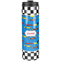 Checkers & Racecars Stainless Steel Skinny Tumbler - 20 oz (Personalized)