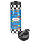 Checkers & Racecars Stainless Steel Skinny Tumbler (Personalized)