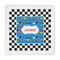 Checkers & Racecars Standard Decorative Napkins (Personalized)