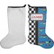 Checkers & Racecars Stocking - Single-Sided - Approval