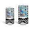 Checkers & Racecars Stylized Phone Stand - Comparison