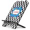 Checkers & Racecars Stylized Tablet Stand - Side View