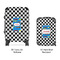 Checkers & Racecars Suitcase Set 4 - APPROVAL