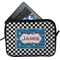 Checkers & Racecars Tablet Case / Sleeve - Small (Personalized)