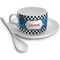 Checkers & Racecars Tea Cup Single