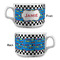Checkers & Racecars Tea Cup - Single Apvl