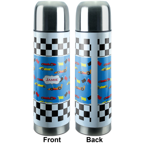 Checkers & Racecars Thermos - Apvl