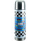 Checkers & Racecars Stainless Steel Thermos (Personalized)