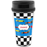 Checkers & Racecars Acrylic Travel Mug without Handle (Personalized)