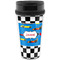 Checkers & Racecars Acrylic Travel Mug without Handle (Personalized)