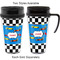 Checkers & Racecars Travel Mugs - with & without Handle