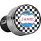 Checkers & Racecars USB Car Charger - Close Up