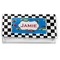 Checkers & Racecars Vinyl Checkbook Cover (Personalized)