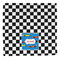 Checkers & Racecars Washcloth - Front - No Soap