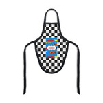 Checkers & Racecars Bottle Apron (Personalized)