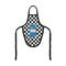 Checkers & Racecars Wine Bottle Apron - FRONT/APPROVAL