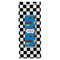 Checkers & Racecars Wine Gift Bag - Gloss - Front