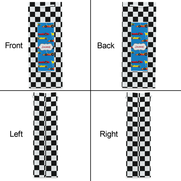 Checkers & Racecars Wine Gift Bag - Matte - Approval