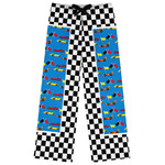 Checkers & Racecars Womens Pajama Pants - XS