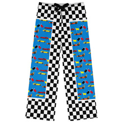 Checkers & Racecars Womens Pajama Pants - XS