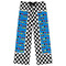 Checkers & Racecars Womens Pjs - Flat Front