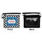 Checkers & Racecars Wristlet ID Cases - Front & Back