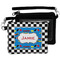 Checkers & Racecars Wristlet ID Cases - MAIN
