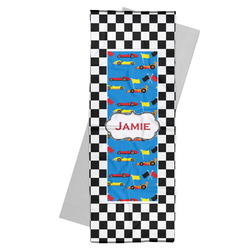 Checkers & Racecars Yoga Mat Towel (Personalized)