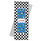 Checkers & Racecars Yoga Mat Towel with Yoga Mat
