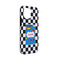 Checkers & Racecars iPhone Case - Rubber Lined - iPhone 13 Mini (Personalized)