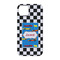 Checkers & Racecars iPhone 14 Case - Back