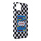 Checkers & Racecars iPhone 14 Plus Case - Angle