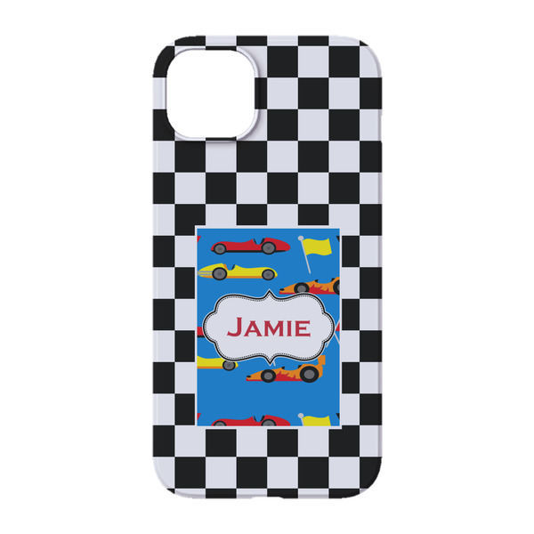 Checkers & Racecars iPhone 14 Pro Case - Back