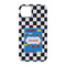 Checkers & Racecars iPhone 14 Pro Case - Back