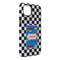 Checkers & Racecars iPhone 14 Pro Max Tough Case - Angle